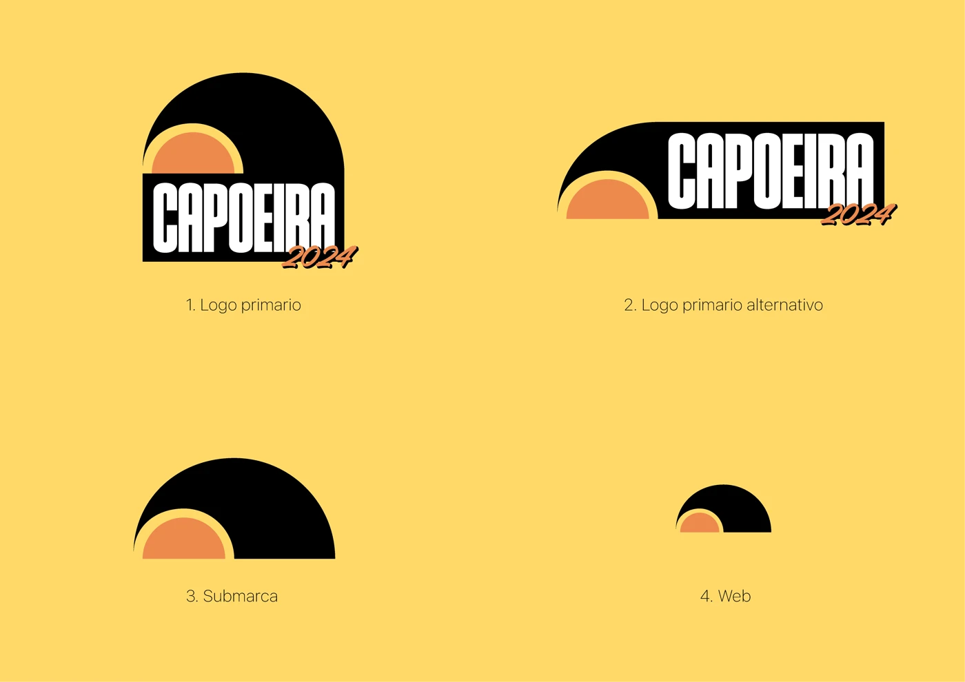 Sistema de identidad Capoeira 2024