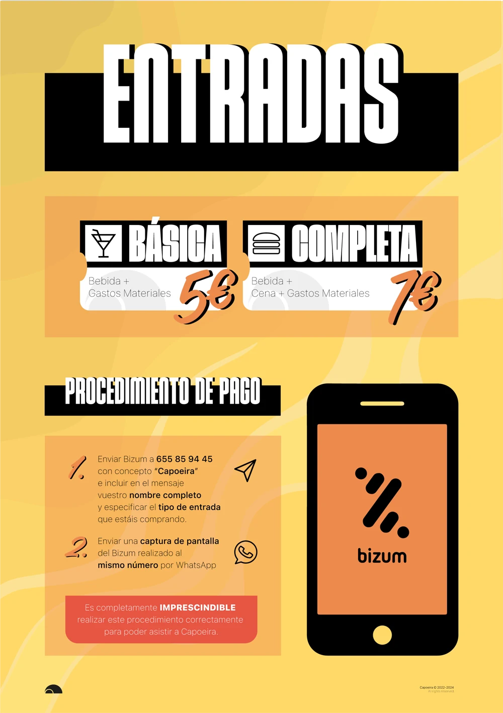 Capoeira 2024 — entradas