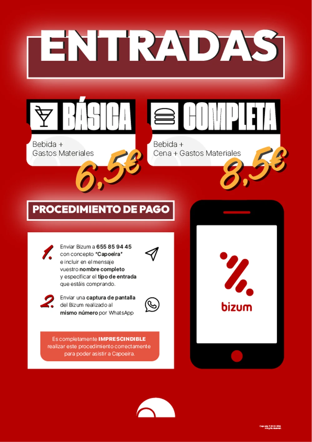 Capoeira Parte IV — entradas