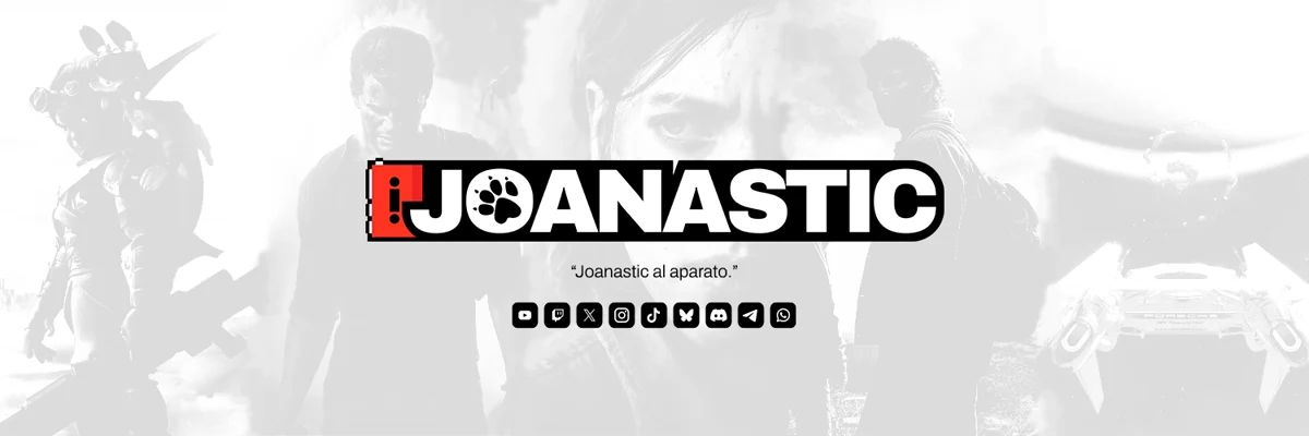 Joanastic — cabecera de Twitter / Bluesky